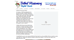 Desktop Screenshot of bethelmissionary.org